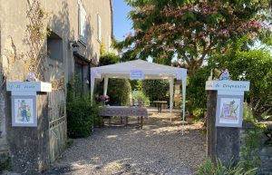 Entrée des Jardin de Cinquantie 29 juin 2025